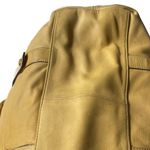 B Makowsky leather Women’s handbag Gold Yellow Metal Hardware Touch Medium Bag Photo 7