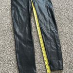 Spanx  black faux leather leggings size XL Photo 8