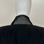 J.Crew Sommerset Blazer Jacket Italian Stretch Wool Black Oversized US 0 NWT Photo 12