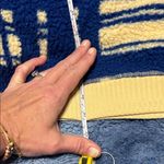 Anthropologie Plaid Hoodie Blue Size M Photo 3