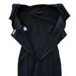 Nina Ricci Black Chevron Crepe Pinch Photo 5