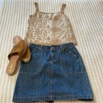 Eddie Bauer Vintage Denim Jean Skirt W/Back Pocket Size 6 Photo 0
