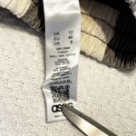 ASOS  High Waist‎ Wide Leg Cropped Plaid Pant size 8 NWT Photo 6