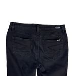 Seven7 Seven Women’s 12 Black Mid‎ Rise Skinny Raw Hem Limited Edition 7 Jeans Photo 5