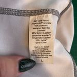 Beyond Yoga Women L Silver Black Tie Dye Foil Shine High Waisted Midi Leggings Photo 8