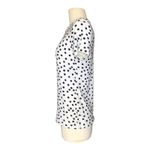 L'Agence Ressi Black Polka Dot Short Sleeve Tee Women's Size Petite Small NWT Photo 5