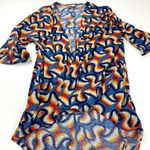 LuLaRoe  Swirly Multicolor Cardigan Size S Photo 0
