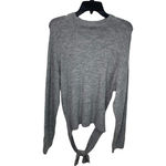 WAYF  Light Grey Bow Soft‎ Sweater Size Medium NEW Photo 5
