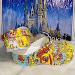 Crocs Disney Parks WDW 50th Anniversary Vault Collection Parks Map M6/W8 NWT Photo 2