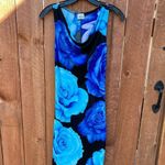 Timing Blue Floral Dress Photo 13