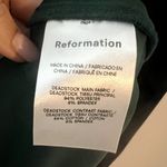 Reformation beacon velvet dress emerald green size S C4 Photo 4