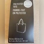 Halloween Horror Reusable White Tote Bag 13.5x13.5x4 NEW Photo 3