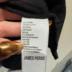 James Perse Standard  Black T-shirt Dress size large Photo 8