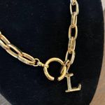 joolz by Martha Calvo Initial Lariat "L" Gold Photo 5