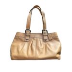 Coach  Y2K  Large Soho Tan Leather Tote Purse Photo 3