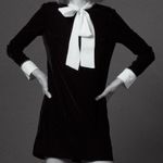 Disign & Innovation Black Dress with White Bow Accent
S Photo 0