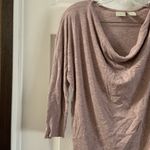 St. Tropez  West Pink/Mauve Drape Neck Top Small Photo 3