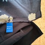 Apt. 9 women's size S top multicolor black floral scoop neck bell long sleeves Photo 6