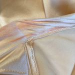 Teri Jon Rickie Freeman yellow silk sleeveless waist tie dress 10 Photo 6