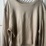 ZARA  Women's Cream Long Sleeve Top Photo 2