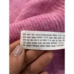 ZARA alpaca blend pink sweater size M Photo 4