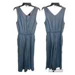 Who What Wear Wide Leg Denim Jumpsuit Photo 1