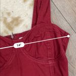 Urban Outfitters  red corset mini dress Photo 1