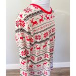 Children's Place Adult Christmas PJ Top Red Size M Photo 6