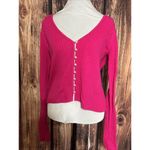 Lovers + Friends Pink Pearls Cardigan Sz XL Short Barbie Photo 3