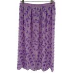 Vintage Jean for Joseph LeBon Lilac Purple Fully Beaded Top & Skirt Size 12 Set Photo 5