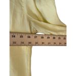 Malvin Hamburg Germany Size Medium Butter Yellow 100% Linen Tunic‎ Top Photo 5