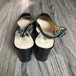 Nordstrom amalfi made in Italy leather square‎ toe 2” Heels Singleback Si… Black Size 6.5 Photo 3
