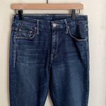 MOTHER The Looker Ankle Step Fray Bombay Lost And Found Blue Size 27 Photo 4