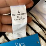 Cupshe Black & White Striped Square Neck Tankini Swim Set Size L Photo 3