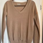 Poof Apparel Brown Sweater Photo 0