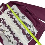 Vintage 80’s Native American Print Windbreaker Bomber Jacket Purple Size XL Photo 9