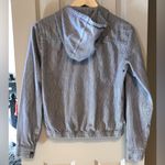 Nike  6.0 Lightweight Zip Up Snap Womens Jacket Size Small Denim Look Photo 1