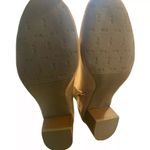 MIA  Boots Womens Ankle Zip Up Tan Laser Cut Low Heel Classy City Chic 11M Photo 4