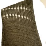 Womens Boho Hippie Crochet Open Front Kimono Cardigan Size L Beach Festival Green Size L Photo 2