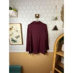 Maeve  by Anthropologie Burgundy Cowl Neck Lightweight Sweater - Size - XS Photo 3