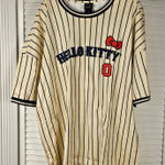 Boxlunch  Sanrio Hello Kitty Womens‎ Baseball Jersey Shirt 2X Photo 0