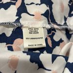 Skies Are Blue Skies Are White & Blue Floral Button Down Shirt Photo 6