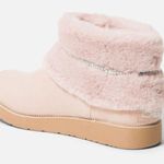 Bebe NEW SOFT FUR LINED NAYELI BOOTS IN COLOR BLUSH SUDETTE Photo 3