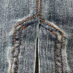 Dollhouse Vintage Denim Skirt Juniors Size 9 Y2K Mini Rhinestone Pockets Stretch Photo 8