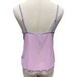 Out From Under  Sz XL Urban Outfitters Lavender Lilac Lettuce Trim Sheer Cami Top Photo 2