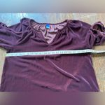 Old Navy  Maroon Velvet Mini Dress Size Women’s XS Photo 8