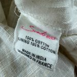 Sundress Womens White Gold Amande‎ Robe Court Sarong Mini Dress Wrap Sz L/XL Size L Photo 5