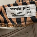 Wrangler  WOMEN'S HIGH RISE WILD WEST PURR PRINT STRAIGHT JEANS Photo 9
