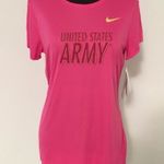 Nike NEW  Army hot pink shirt Photo 0