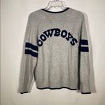Abercrombie & Fitch WOMENS DALLAS COWBOYS LUXELOFT CARDIGAN SWEATER GRAY SMALL Photo 5